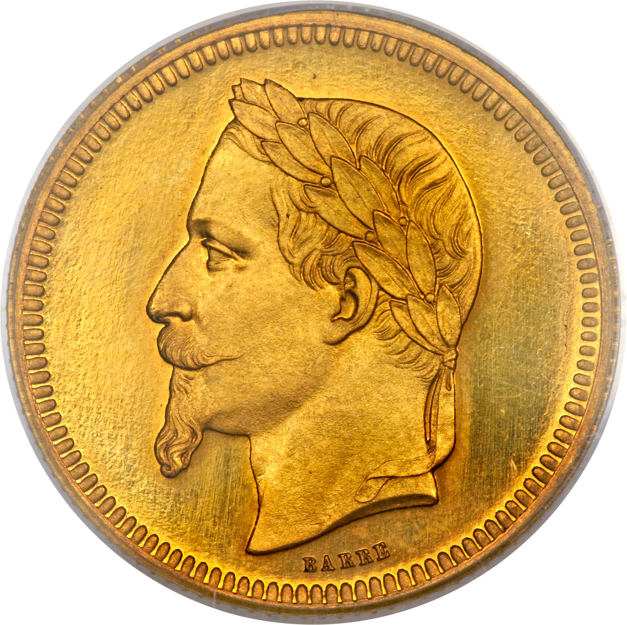 アンティークコインフランスNapoleon III gold Proof Essai 5 Dollars - 25 Francs 1867 PR64  PCGS | アンティークコイン 欧州 英国・フランス・ドイツその他 | | アンティークコイン金貨専門のゴールドコイン,