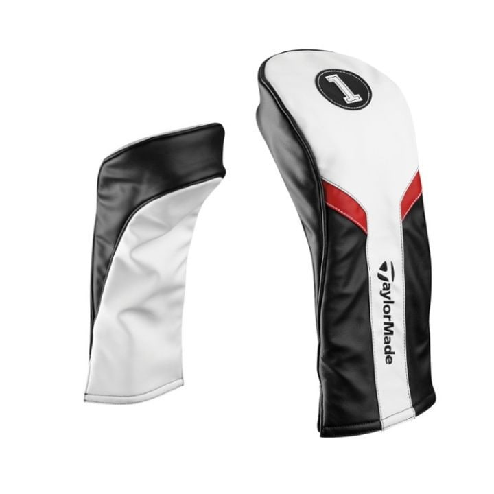 【送料無料】テーラーメイド Taylormade TM17 ヘッドカバー ドライバー用 (WH/BK/RD) B1587401 US仕様