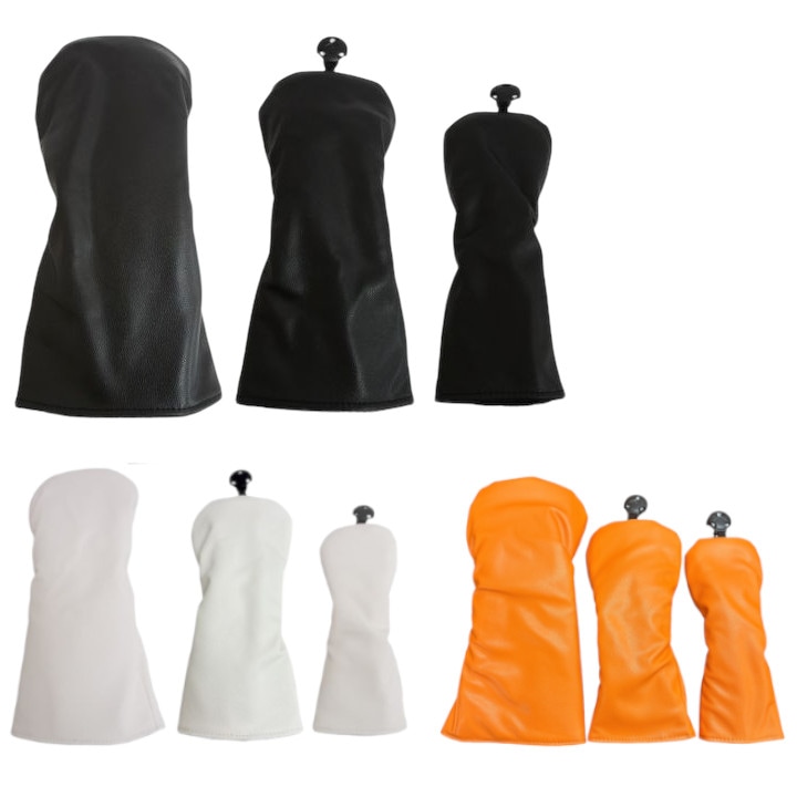 ノーロゴ 単品販売 オリジナル シボ型押し PUヘッドカバー 日本仕様