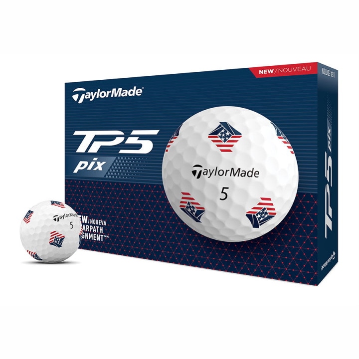 テーラーメイド ゴルフボール New TP5x Pix 1ダース TaylorMade（テーラーメイド） TMJ24 TP5x pix JPN N9099201 1ダース