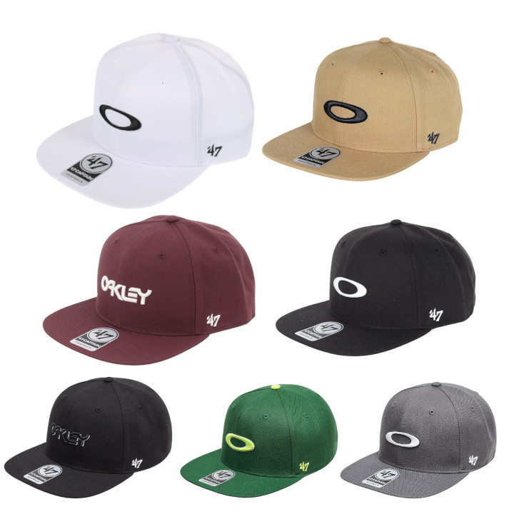 ������̵����2024 �������꡼ 47 Oakley B1B Ellipse Hat ���ʥåץХå� �����㥹���֥� ����å� ˹�� FOS901222 ���ܻ���
