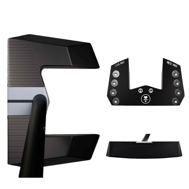 右用 2024 LAB GOLF ラブゴルフ MEZZ.1 MAX STOCK パター マットブラックプレミアムスチールシャフト US仕様 メッツ.1 マックス ストック 34インチ