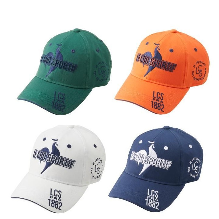 送料無料】ルコック ゴルフ BIG ロゴ 撥水ツイルキャップ LG4FCP03M