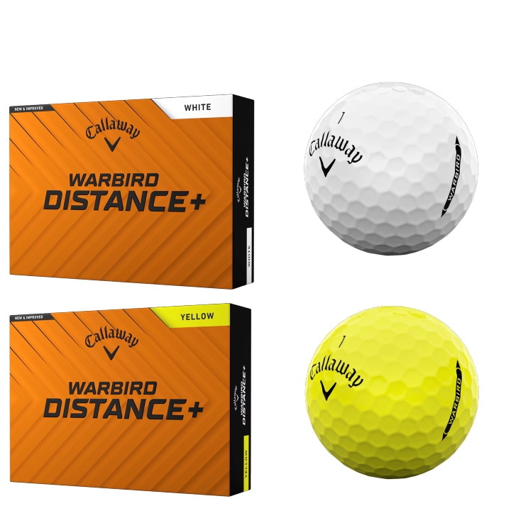 送料無料】2025 キャロウェイ WARBIRD DISTANCE ＋ 1ダース (12球入り