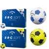 【送料無料】2025 キャロウェイ ERC SOFT トゥルービス 1ダース (12球入り) ゴルフボール ( ホワイト/ブルー イエロー/ブラック ) US仕様 Callaway E・R・C ソフト