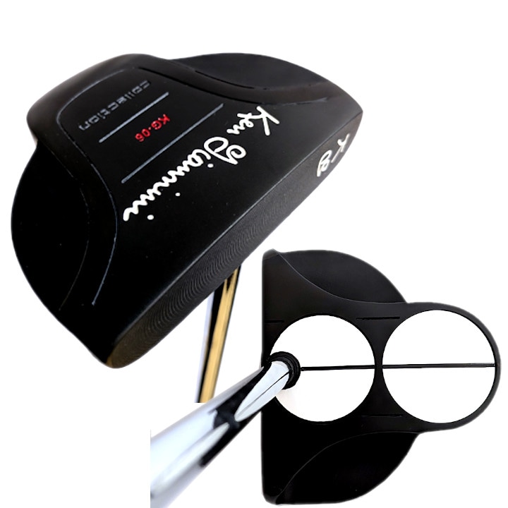 【送料無料】右用 2025 ケンジアニーニ 長尺 2ボールライン パター KG-06LP（2BALL センターシャフト）(45インチ/48インチ) Ken Giannini 日本仕様