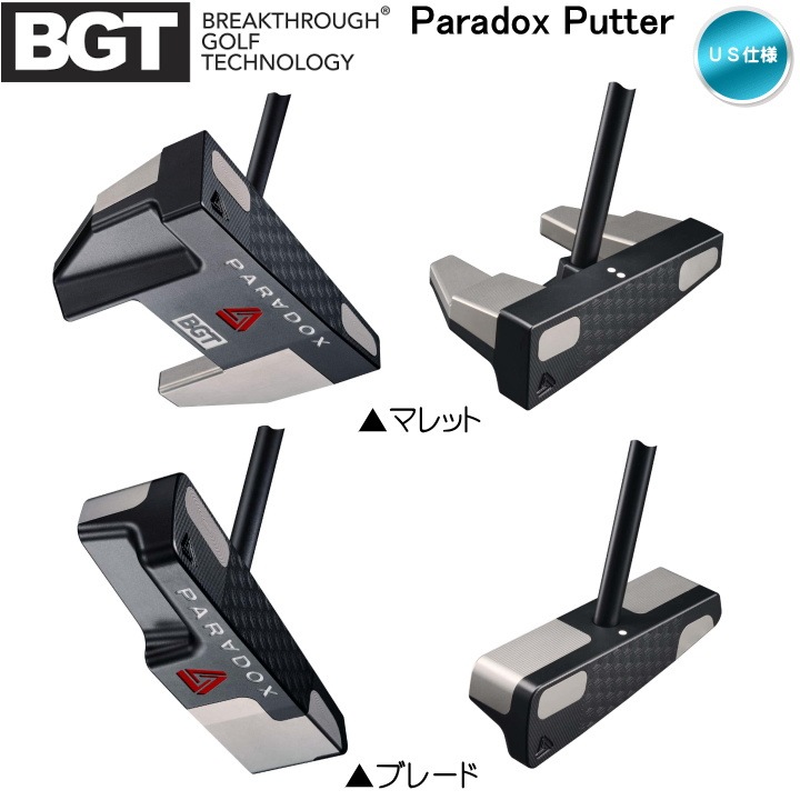 paradox パター Paradox Mallet Zero Torque Putter Stability Tour