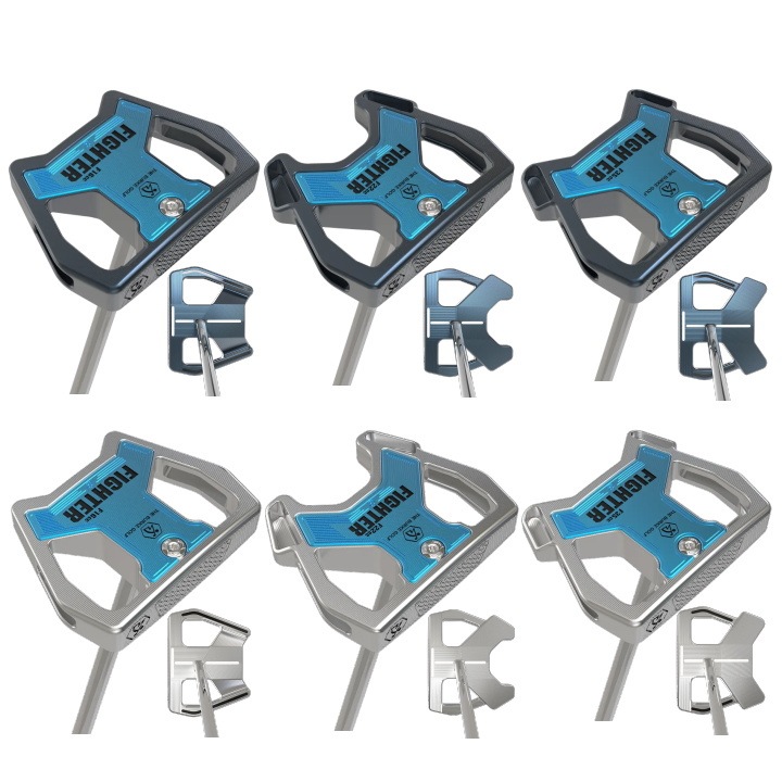 右用 BURKE GOLF バークゴルフ FIGHTER ゼロトルク ( F16CC / F22CC