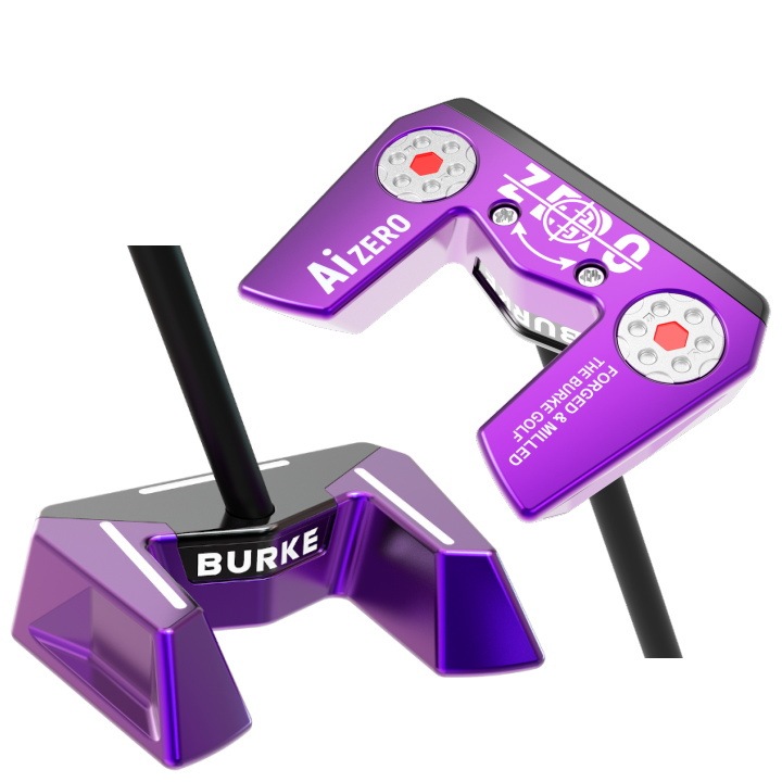 右用 BURKE GOLF バークゴルフ Ai ZERO PINK ゼロトルク パター