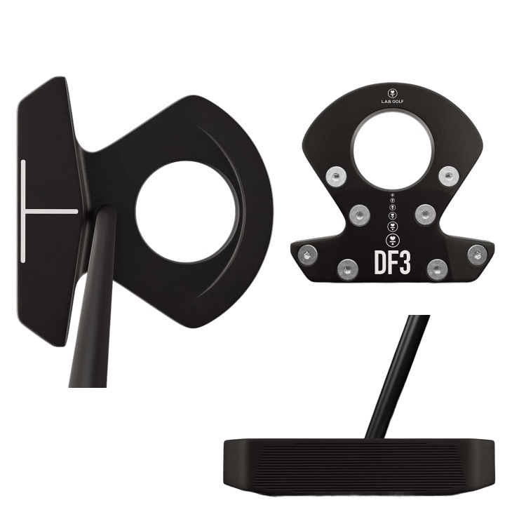 左用 2024 LAB GOLF ラブゴルフ DF3 STOCK パター マットブラック