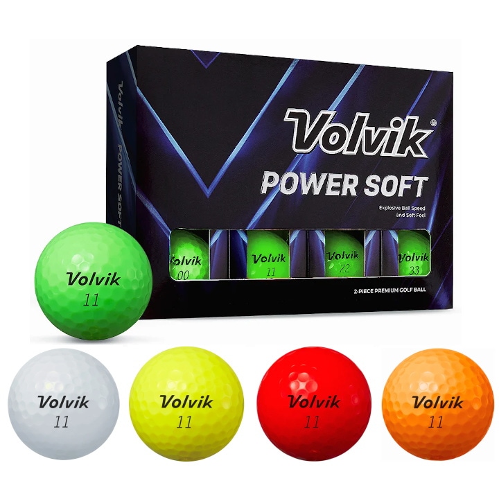 送料無料】2025 ボルビック Volvik Power Soft パワーソフト ゴルフ