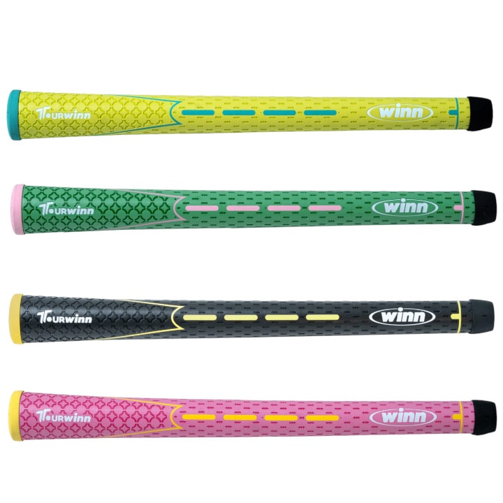 2026 winn ウィン ツアーウィン Tour Winn スタンダードサイズ クラブ用 グリップ ライン無し 52TWDL-LY 52TWDL-GN 52TWDL-BK 52TWDL-RS US仕様