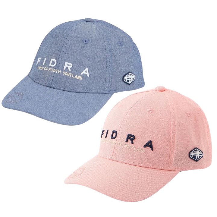 【送料無料】フィドラ シャンブレー アジャスタブル キャップ FD5TVA05 ( ネイビー / サーモンピンク ) 日本仕様 FIDRA 帽子 メンズ