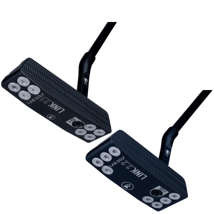右用 2026 LAB GOLF ラブゴルフ LINK.2.1 / LINK.2.2 STOCK パター マットブラックプレミアムスチールシャフト US仕様 ストック 34インチ