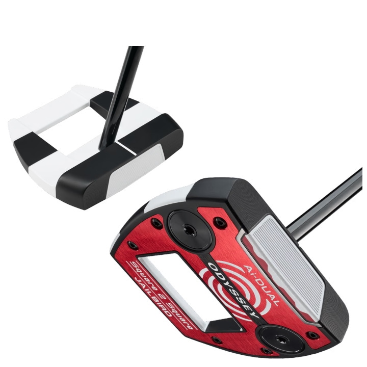 【送料無料】右用 2026 オデッセイ Ai-DUAL Square 2 Square JAILBIRD パター STROKE LAB 120 BLACK スチールシャフト 日本仕様 odyssey エーアイデュアル スクエアトゥスクエア ジェイルバード 33インチ