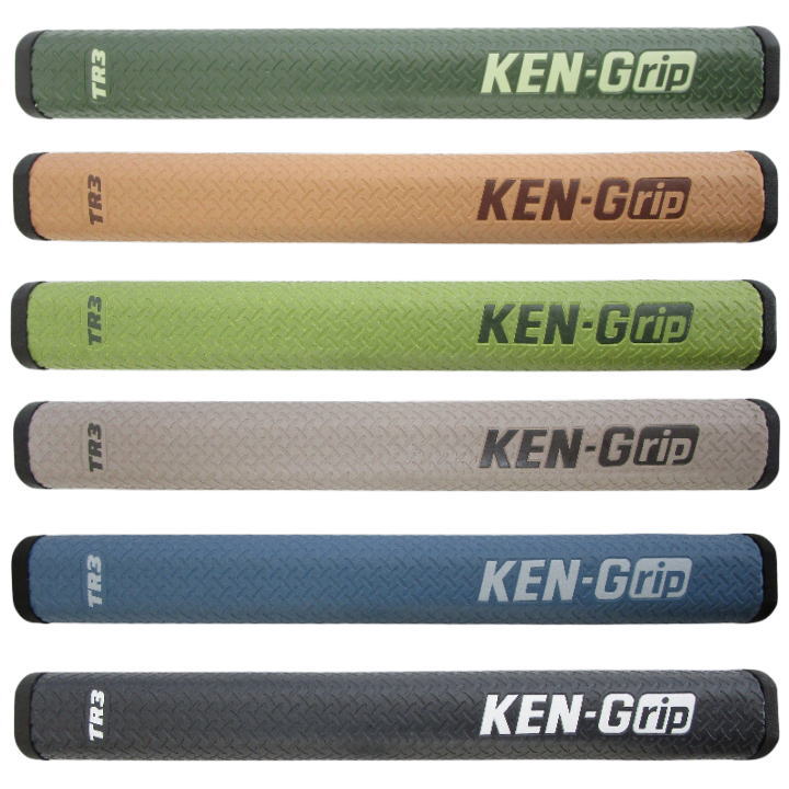 Ken giannini ケンジアニーニ KEN-Grip TR3 アースカラー パターグリップ ラウンド型 オーバーサイズ