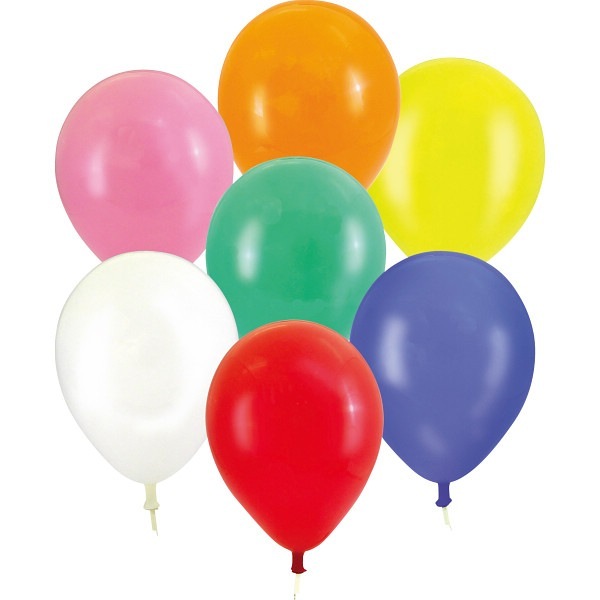 丸型無地ゴム風船（100個）