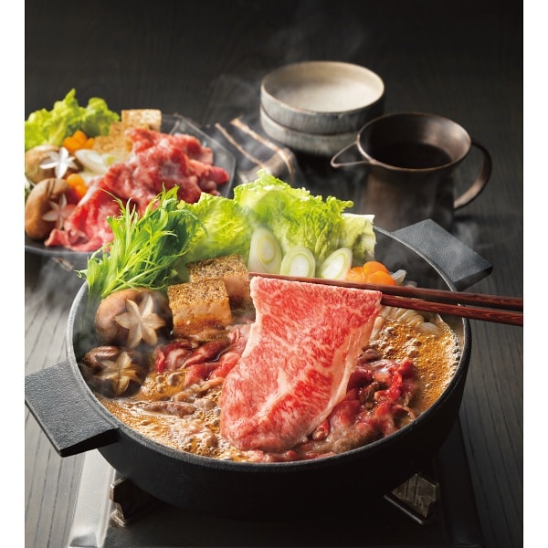 銀座吉澤 国産みちのく和牛すき焼きセット【目録】