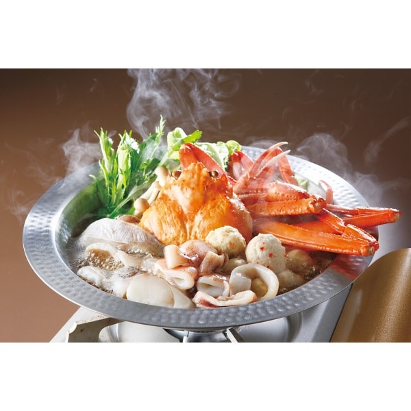 紅ズワイまるごと海鮮鍋【目録】
