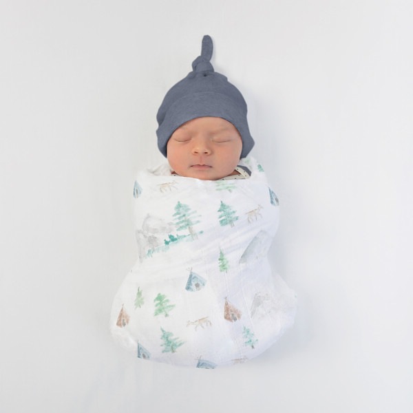 スワドルデザインズ モスリンブランケット1枚