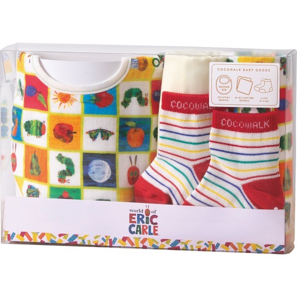 ソックスギフトボックス（はらぺこあおむし）