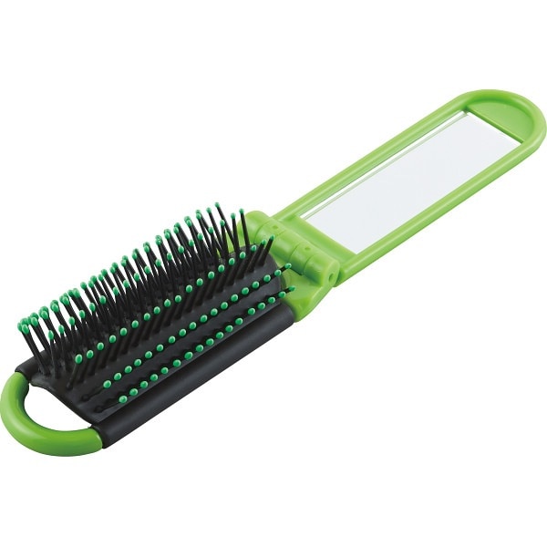 コンパクトブラシ ミラー付