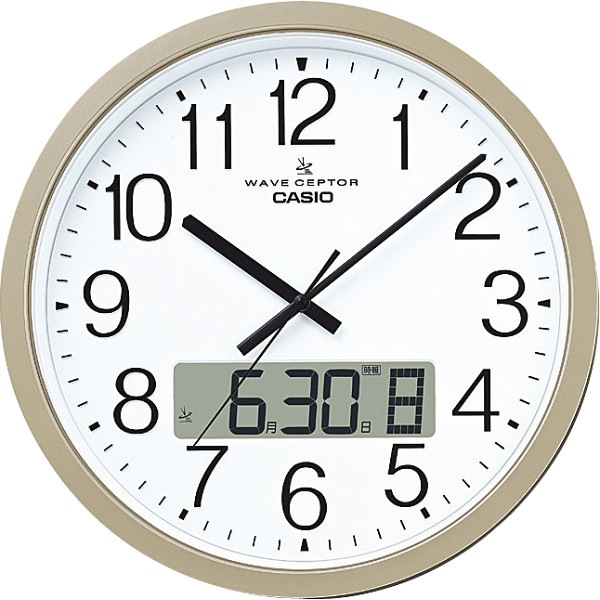カシオ 電波掛時計