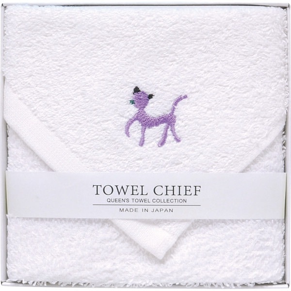 アニマルズかわいい国産大判タオルハンカチ