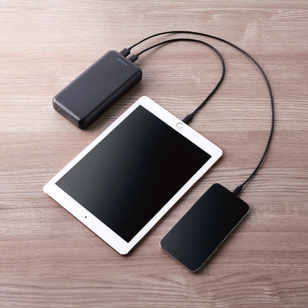 エレコム モバイルバッテリー 20000ｍＡｈ Ｃ＋Ａ 20Ｗ