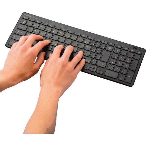 エレコム ワイヤレスコンパクトキーボード パンタグラフ式 薄型