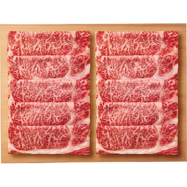 Ｆｏｏｄ Ａｒｔ Ｇｉｆｔ 「暁」 神戸牛 肩ロース すきしゃぶ用（440ｇ）【目録】