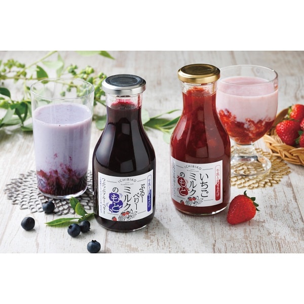 ＩＣＨＩＢＩＫＯ いちごミルクのもとギフトセット