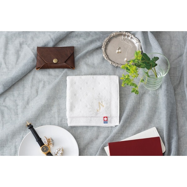 ＴＯ ＦＯＲ 刺繍入り今治タオルハンカチ