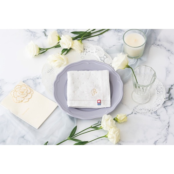 ＴＯ ＦＯＲ 刺繍入り今治タオルハンカチ