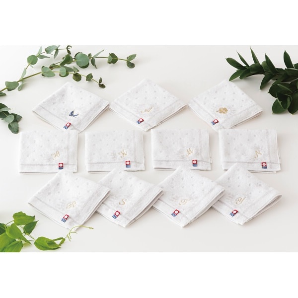 ＴＯ ＦＯＲ 刺繍入り今治タオルハンカチ