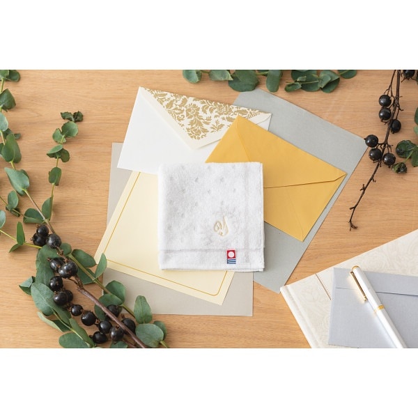 ＴＯ ＦＯＲ 刺繍入り今治タオルハンカチ