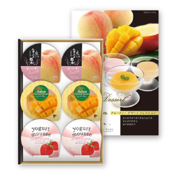 金澤兼六製菓 フルーティーデザートコレクション 6個入