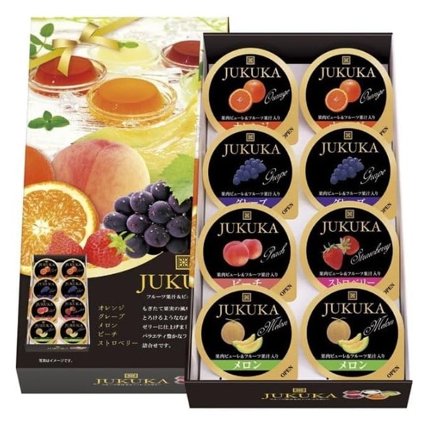 金澤兼六製菓 熟果ゼリーギフト 8個入