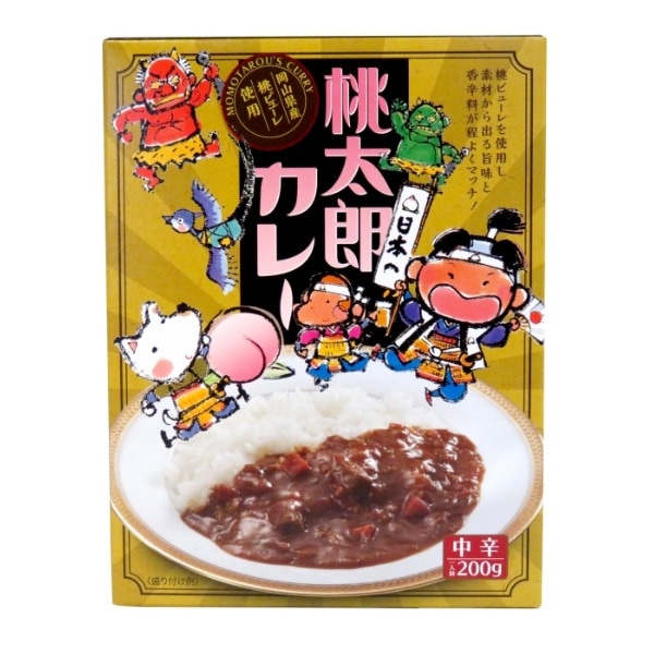 桃太郎カレー 中辛 1食入