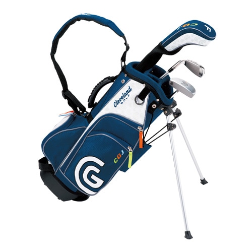 【クリーブランド】ジュニアクラブセットclevelandgolf ジュニア】クリーブランド□クラブセット□クラブ3本＋キャディバック