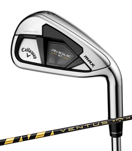 【日本仕様】キャロウェイ■ROGUE ST MAX■アイアン■5本組(6〜P)■VENTUS 5 FOR CALLAWAY カーボン(R)