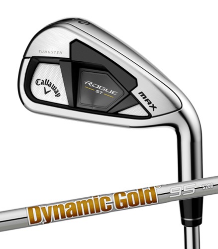【日本仕様】キャロウェイ■ROGUE ST MAX■アイアン■5本組(6〜P)■DYNAMIC GOLD 95 スチール(S200)