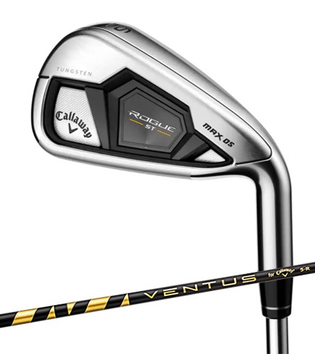 【日本仕様】【送料無料】キャロウェイ■ROGUE ST MAX OS■単品アイアン■VENTUS 5 FOR CALLAWAY カーボン(R)