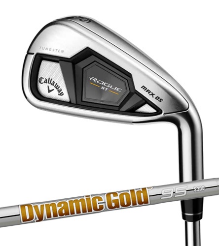 【2022年4月29日発売】キャロウェイ■ROGUE ST MAX OS■単品アイアン■Dynamic Gold 95 スチール(S200)