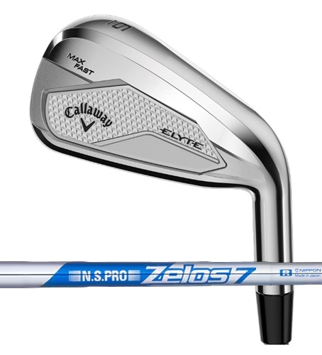 [新品未開封] ELYTE アイアンセット5本組 N.S. PRO (S) キャロウェイ（Callaway） ELYTE X エリート エックス アイアン
