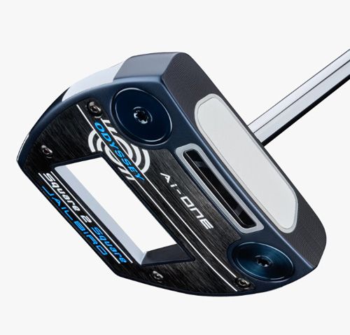 【美品/値下げ中】square2square パター 34インチ ヘッドカバー付 送料無料】【日本仕様】オデッセイ Ai-ONE Square 2 Square 純正