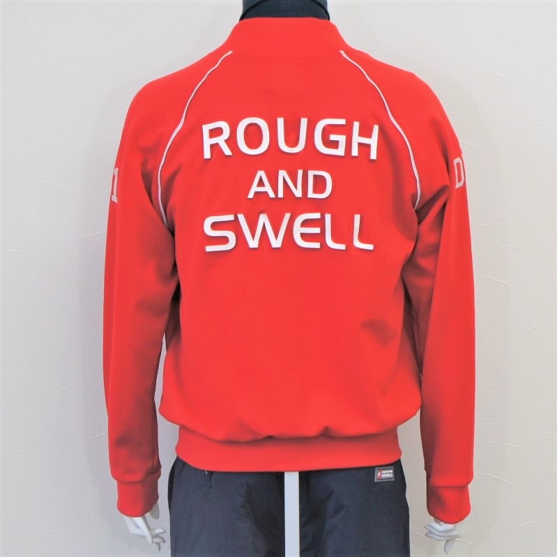 rough＆swell 『BUMP TRACK TOP』 【RED】 RSM-19275 トラックトップ