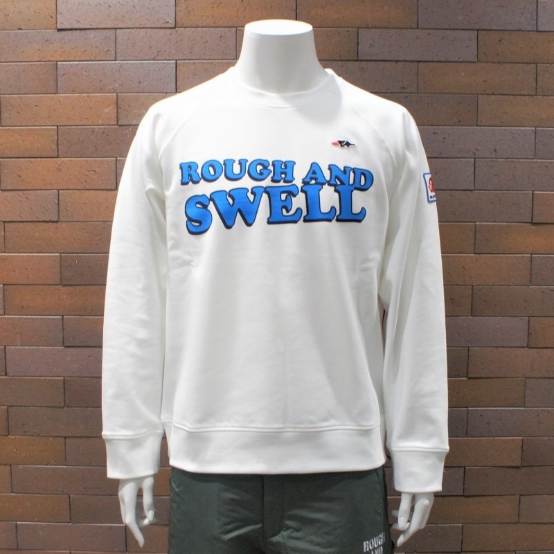 rough＆swell 『COOPER SWEAT』 【WHITE】 RSM-22208 スウェット