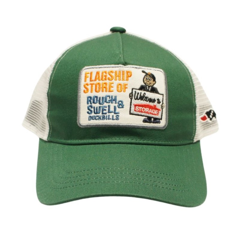 rough & swell TRUCKER CAP メッシュキャップ グレー cJ4GN7BV.jpg