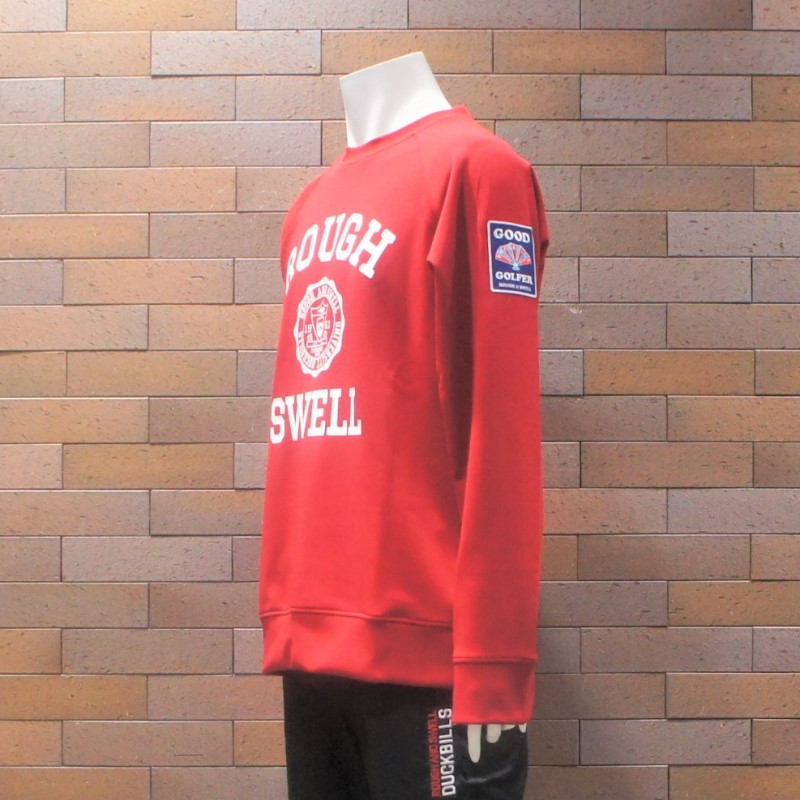 rough＆swell 『HARVARD SWEAT』 【RED】 RSM-22204 スウェット ゴルフ